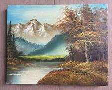 Crisp Morning in the Mountains 10X8
