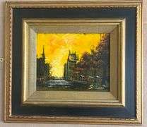 Skyline Silhouette 18 X16