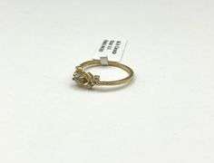 10KT Yellow Gold Rose Cut Diamond (0.27ct) Ring