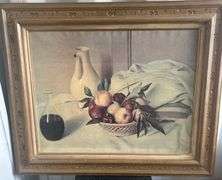 Apples and Wine Decanter 36 X 30