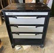 Husky Garage Cabinet W/ Wood Top
