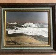 Waves and Lighthouse 13X10