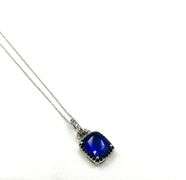 ashion Jewelry CZ Pendant with Sterling Silver Chain