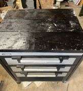 Husky Garage Cabinet W/ Wood Top