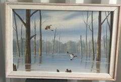 Ducks on the Lake 37 X 25