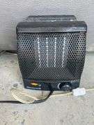 Home Items- Ottoman, Heater, Fan, Clock, Lamp