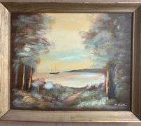 Gentle Sailboat 23X19