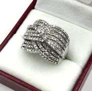 Sterling Silver Natural Diamond (0.50ct) Ring