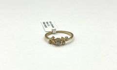 10KT Yellow Gold Rose Cut Diamond (0.27ct) Ring