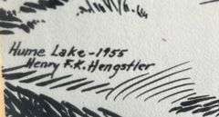 Hume Lake 1955