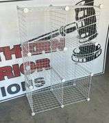 Metal Shelving-White