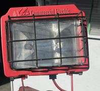 Commercial Electric Telescopic Double work light