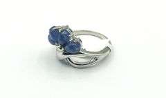 Sterling Silver Natural Tanzanite (0.60ct) Ring