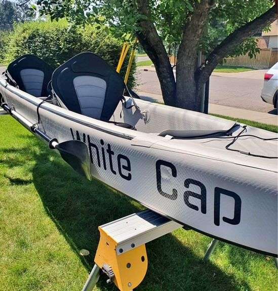 2 Person Inflatable Kayak_ Heavy Duty_Full Drop Stitch