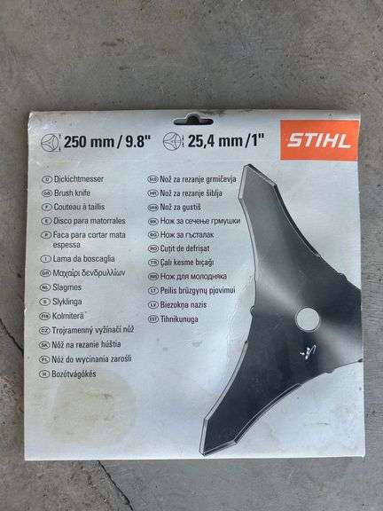UNUSED Stihl Brush Knife for Weed Wacker