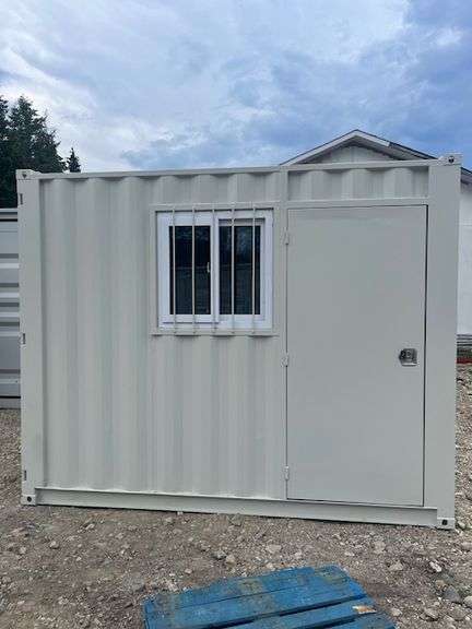 UNUSED 2025 10ft Office Container SEE PHOTOS OF FLOOR