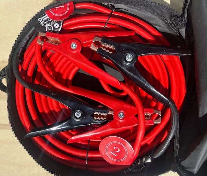 UNUSED 2025 Booster/Jumper Cables_4 Gauge 25FT