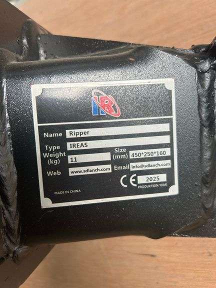 UNUSED 2025 Ripper for 1-3 Ton Mini Excavator