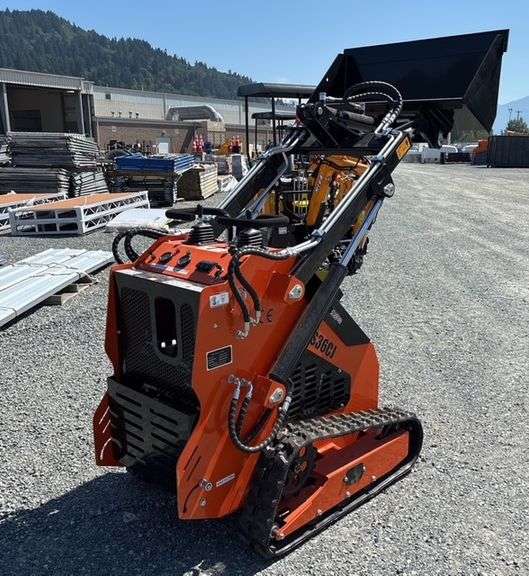 2025 MMS MS36C Mini Stand On Tracked Skid Steer (Unused)