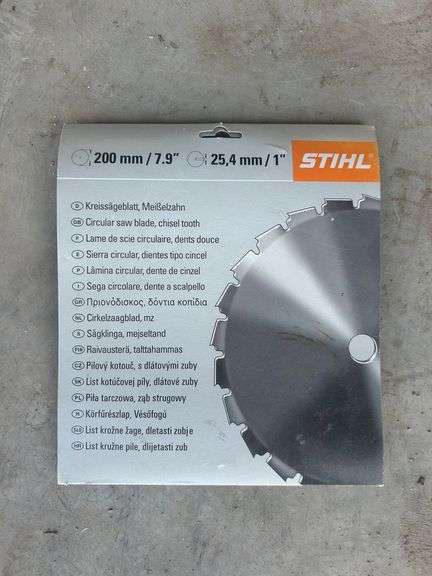 Stihl Circular Saw Blade_ chisel Tooth