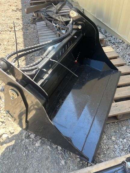2025 GIYI XKH39F 39 Inch Hydraulic 4 In1 Bucket - Mini Skid Steer Attachment (Unused)