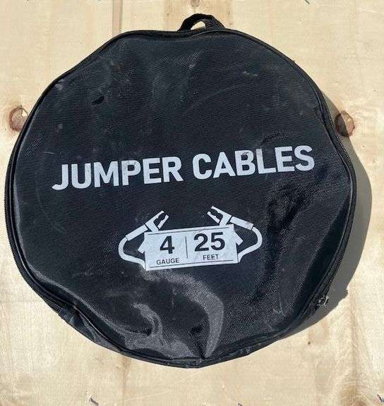 UNUSED 2025 Booster/Jumper Cables_4 Gauge 25FT