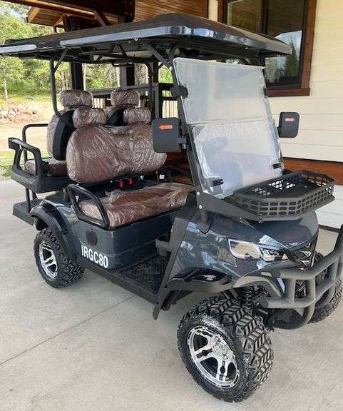 UNUSESD 2025 SDLGC80 4 Seats Electric Golf Cart 60V