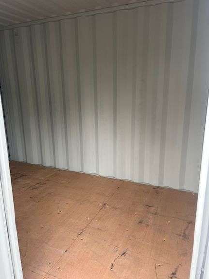 Unused 2025 12' Container. With 1 Door & 1 Window.