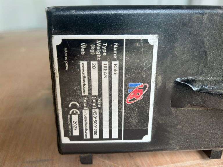 UNUSED 2025 Rake for 1-3 Ton Mini Excavator