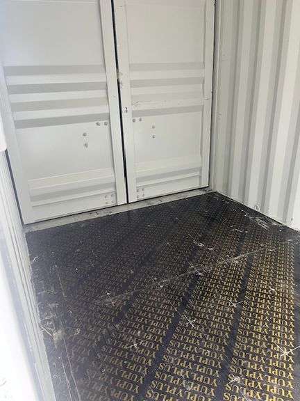 Unused 2025 12' Container. With 1 Door & 1 Window.