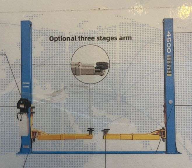 2025 UNUSED 10000LBS TWO POST LIFT IRTPL
