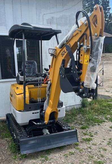 UNUSED 2025 SDLE20 Yanmar Diesel 1.2 Ton Excavator Swing Boom _Cooler_ Hydraulic Thumb_ Pilot Contro