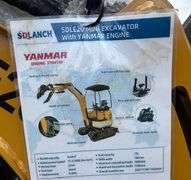 UNUSED 2025 SDLE20 Yanmar Diesel 1.2 Ton Excavator Swing Boom _Cooler_ Hydraulic Thumb_ Pilot Contro