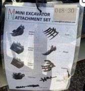 2025 MIVA Mini Excavator Attachments (8)-Unused