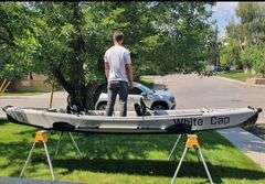 2 Person Inflatable Kayak_ Heavy Duty_Full Drop Stitch