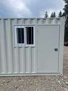 Unused 2025 12' Container. With 1 Door & 1 Window.