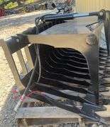 GIYI HWG44C 44 Inch2025 Hydraulic Hollow Wood Grapple Mini Skid Steer Attachment (Unused)