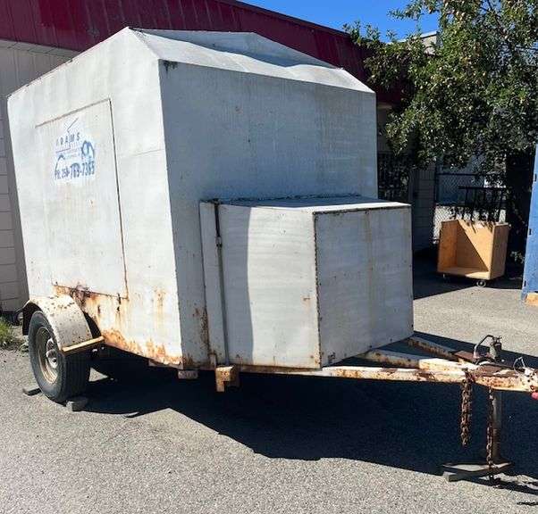 2000 utility Cargo trailer 8’ Ubuilt
