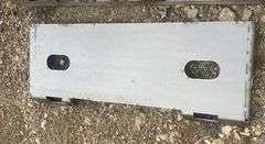 2025 Skid Steer Universal Mounting Plate (Unused)