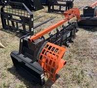 2025 GIYI X39F 39 Inch Hydraulic Trencher - Mini Skid Steer Attachment (Unused)