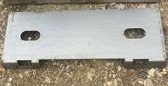 2025 Skid Steer Universal Mounting Plate (Unused)