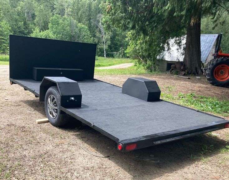 1973 Single Axel Scamper Trailer 13'Lx 87"W~Used