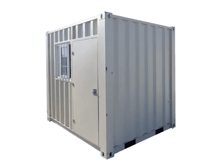 9' Storage Container with 1 Door + 1 Window 9’L x 8’2”H x 7’4”W SC09-1D ~New!
