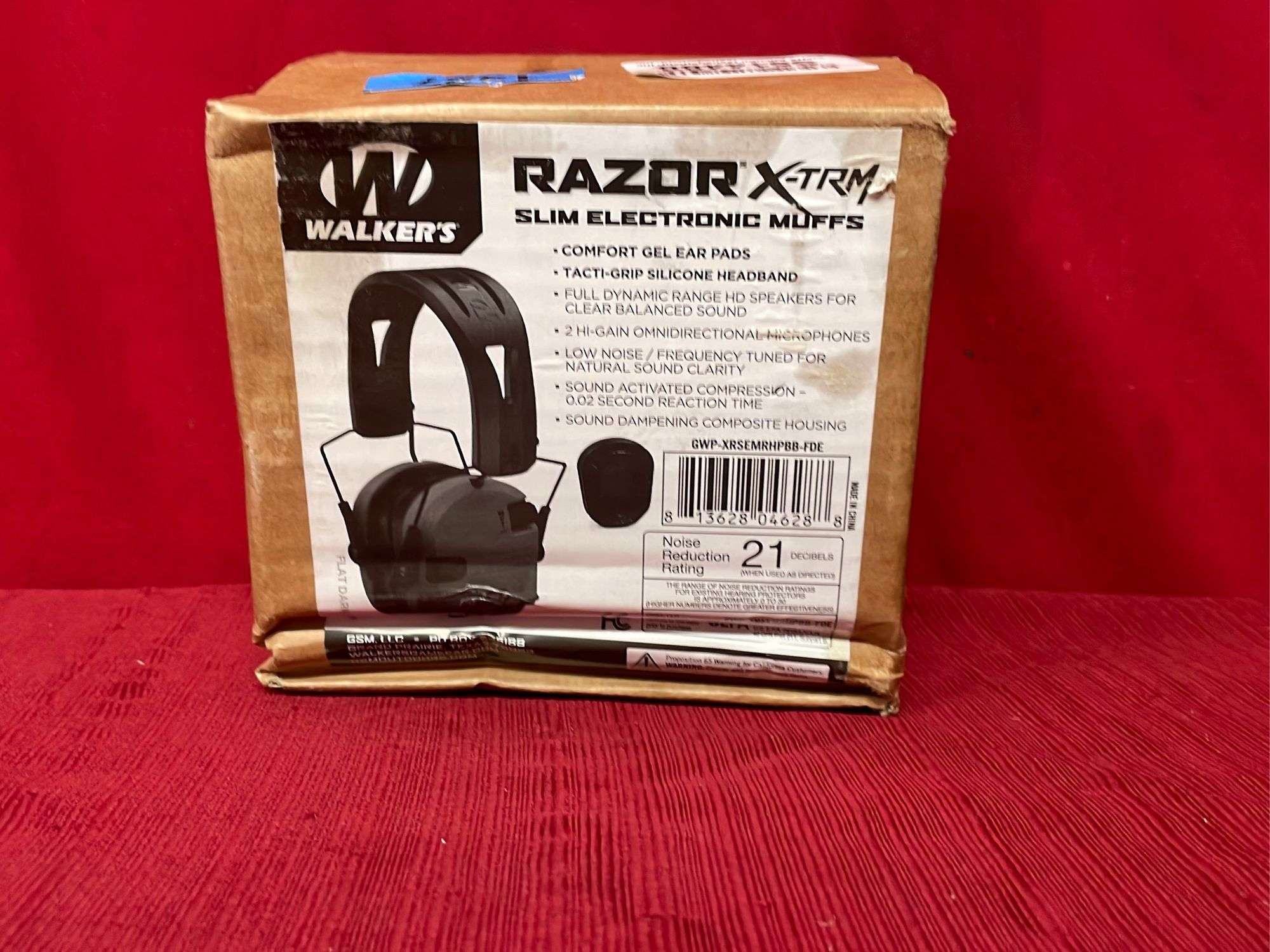 1 Qty) Razor X-TRM Slim Electronic Muffs - Sierra Auction