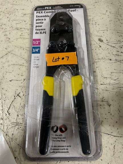 thumbnail image 2 of Unipex PEX Combo Crimp Tool 830509 - For 5/8 And 1-1/4 Crimps 2 of 6