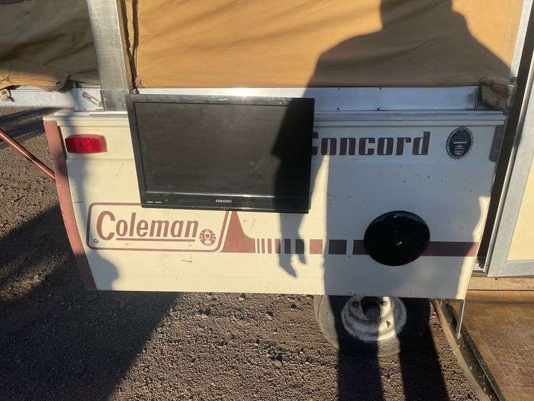 1977 Coleman Tent Trailer Sierra Auction Management Inc