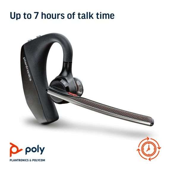 Plantronics Voyager 5200 Bluetooth Mobile Over-The-Ear Headset, Black
