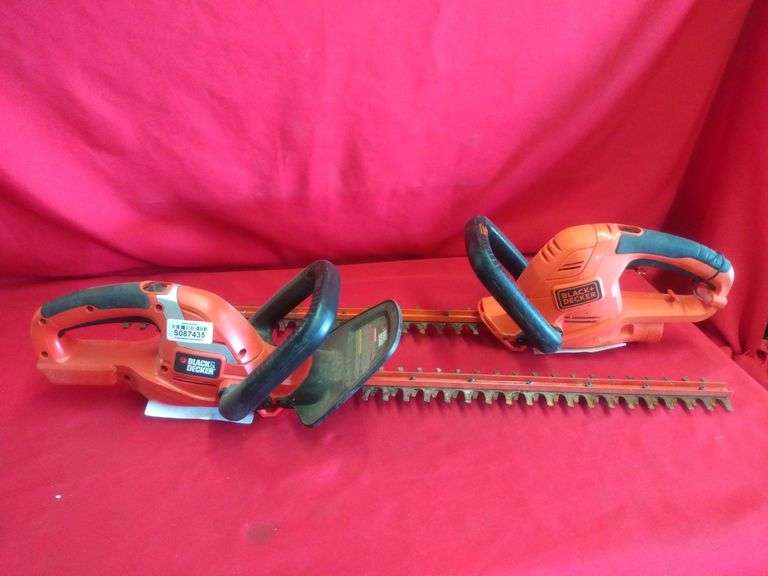 (2pc) Black & Decker Hedger (Model HT22, LHT2220) - Sierra Auction ...