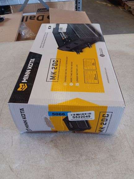 Minn Kota MK 2DC On Board Alternator Battery Charger - Sierra Auction ...