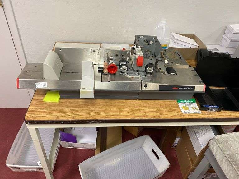 Ascom 320 Envelope Sealer - Sierra Auction Management Inc